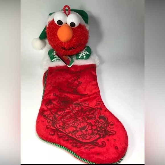Elmo Christmas Stocking - Picture 1 of 6